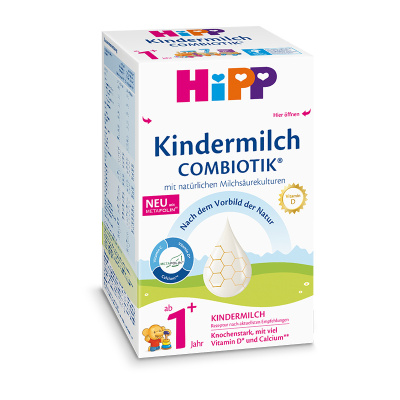 德国喜宝(Hipp)有机益生菌配方1+段奶粉600g/盒 进口婴幼儿四段奶粉 适合12-24个月宝宝