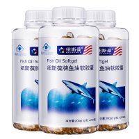 纽斯葆牌鱼油软胶囊1g*200粒/瓶 增强免疫力，适用于免疫力低下者