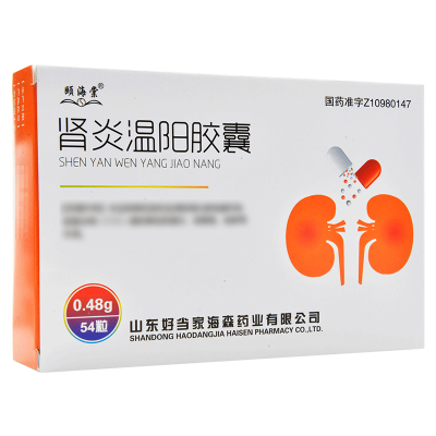 颐海棠 肾炎温阳胶囊 0.48g*54粒/盒