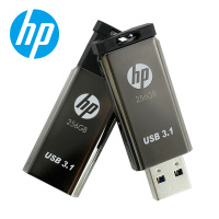 HP/惠普X770W海量高速商务盘 256GB USB3.1闪存盘 高质量坚固钢材打造