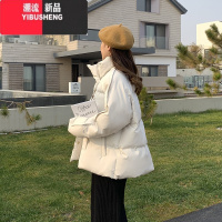 YIBUSHENG反季羽绒棉衣棉服女2023冬季新款韩版宽松学生面包服短款棉袄外套