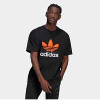 Adidas阿迪达斯三叶短袖男运动休闲圆领T恤H09347
