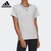 Adidas阿迪达斯短袖女装休闲舒适圆领运动T恤HD9542