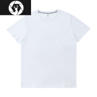 HongZun基本款T恤 夏季6色200g 20支圆领短袖t恤男女休闲百搭T-shirt