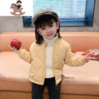 YueBin宝宝加厚外套秋冬童装女童外套薄棉服1-3-6岁童装女宝宝外套夹克外套童