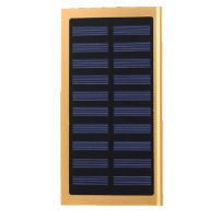 太阳能充电宝器12000毫安带LED灯苹果三星手机通用光能冲