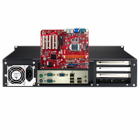 研华ACP-2010MB工控机服务器AIMB-701VG主板支持2个com5个PCI和2个PCIE扩展槽(Intel 酷睿i7 2600 8GB 1TB+128GB固态)