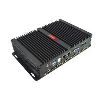 ECE-C22联想工控机服务器嵌入式无风扇物联网边缘计算工业电脑主机ECE-C22 J1900 4G 128G SSD LPT
