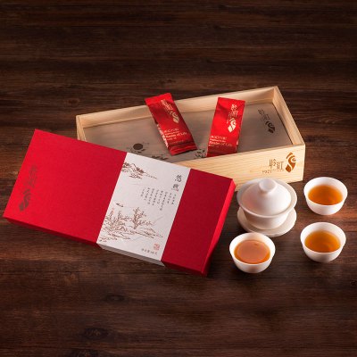 聆红 英德红茶茶叶 英红九号特级英德红茶 袋装木盒红茶茶叶礼盒装 红茶送礼佳品