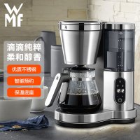 德国WMF福腾宝咖啡机欧式随行家用小型咖啡机滴漏式全自动美式咖啡机煮咖啡壶煮茶两用 玻璃壶