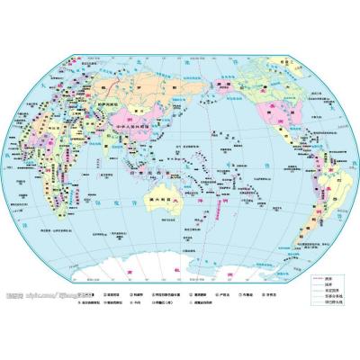 世界地图(星球·新版)9787547119082星球地图出版社