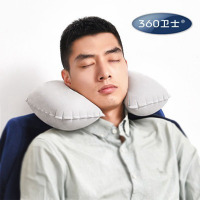 旅行护颈枕颈椎飞机U型枕充气坐车午睡枕眼罩抗疲劳套装