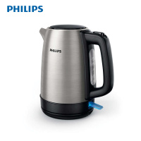 飞利浦（Philips）电热水壶HD9350/90 银灰色 家用不锈钢自动断电烧水壶 1.7L大容量电水壶