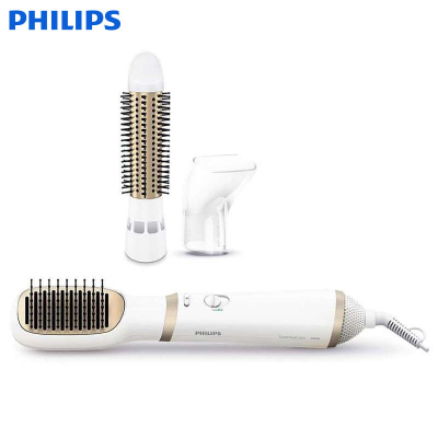 飞利浦(PHILIPS)美发器卷直器负离子养护直卷造型卷棒吹风造型梳HP8663/15梨花头;内扣;空气刘海单功能