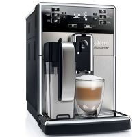 飞利浦（Philips）HD8854/15进口全自动滴漏式浓缩咖啡机机身不锈钢带有集成式储奶容器 灰色Saeco
