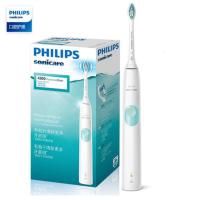 飞利浦（Philips） HX6807/02 电动牙刷 净齿呵护型 成人声波震动牙刷 2种洁齿强度可选 力度感应 薄荷绿
