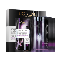 欧莱雅(LOREAL)青春密码酵素精华鲜注面膜5片(男女士护肤 黑精华面膜 强韧肌底 补水保湿)