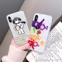 卡通动漫天线宝宝红苹果Xs Max手机壳iPhone7/8plus/6sp涂鸦狗