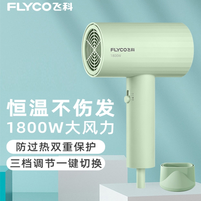 飞科(FLYCO)电吹风机家用大风力冷热风恒温护发速干宿舍用学生吹风筒正品