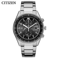 新品 国行西铁城(CITIZEN)手表 FF系列光动能不锈钢表带日期显示时尚商务男表CA0770-81E