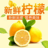 自然有李 柠檬新鲜5斤/箱量贩装水果精选一级果皮薄多汁青香水