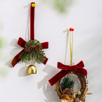 半只橙子圣诞装饰品圣诞树挂饰铃铛配圣诞装饰氛围感布置道具diy吊饰挂件