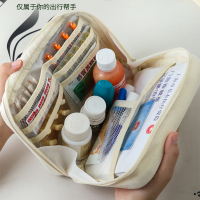 半只橙子旅行医药包便携药品收纳包学生宿舍随身小急救防疫医疗药物袋箱盒