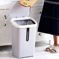 阿斯卡利(ASCARI)厨房垃圾桶家用大号高身垃圾桶厨房垃圾桶家用北欧大容量20l