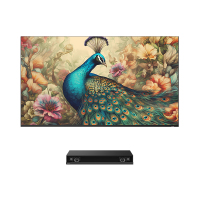 创维(Skyworth)75H9E 75英寸 超薄壁画艺术电视机 无缝贴墙超高清电视机护眼