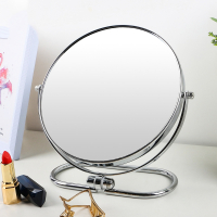 台式镜化妆镜闪电客欧式折叠大号双面镜便携壁挂镜公主镜桌面镜