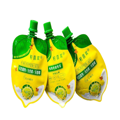 柠喜欢 柠檬果浆混合口味柠檬蜂蜜浓浆果汁 60ml/袋 12袋/盒