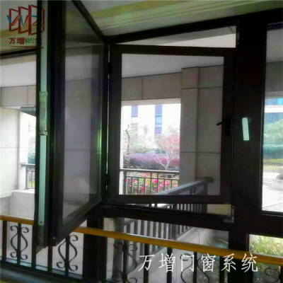 [上海市万增品牌门窗]瑞芝迪节能断桥铝窗阳台移门 定制隔音门窗家庭各性定做钢化玻璃阳光房 上门测量