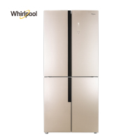 惠而浦冰箱 BCD-445WMGBW波尔卡金 变频风冷 十字对开门 玻璃面板 冰箱