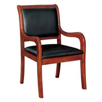 卡里鳄办公椅将军椅KLE—Y11实木办公椅子四脚带扶手木椅