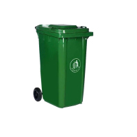 清易思塑料垃圾桶垃圾容器垃圾筒室外垃圾筒QYS—LJT501塑料垃圾桶加厚聚乙烯全新料环卫垃圾桶带盖轮