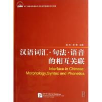 汉语词汇句法语音的相互关联(第二届肯特岗国际汉语语言学圆桌会议  集)9787561918852