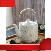 陶瓷单壶家用冷开水壶大容量凉水壶单瓷壶大壶瓷茶壶大号水壶
