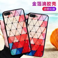 oppok1手机壳oppo k1保护套0ppo k1金箔oppor15x防摔0ppr 15x色拼