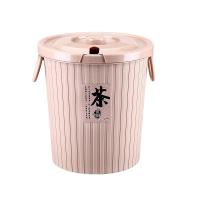 茶道茶水桶茶具配件茶渣桶大小号排水桶塑料茶桶茶叶过滤隔废水桶