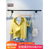 服装店上墙货架 正侧挂女童装服装货架 展示架 烤漆壁挂展示衣架