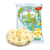 （厂家直营店）上好佳 膨化食品 田园泡 80g(休闲薯片零食)（正品）