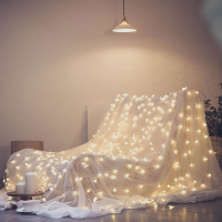 古达星星灯氛围卧室圣诞节装饰房间生日布置led小彩灯闪灯串灯满天星
