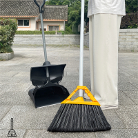 庭院大扫把古达扫院子家用户外硬毛扫帚室外花园扫地笤帚簸箕套装