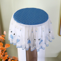 米魁空调尘罩立式圆柱形柜机罩子盖布简约盖巾格力美的圆形开机不取