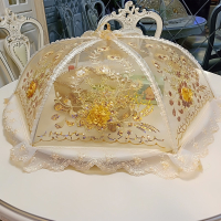 米魁盖菜罩家用可折叠夏季剩饭菜餐桌罩食物罩苍蝇尘碗罩桌盖遮菜罩