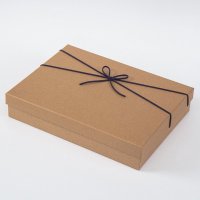 卡其色盒子一个 中号:长30宽23高6厘米 520长方形生日包装盒连衣裙T恤盒礼品盒精美礼品包装盒