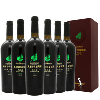 威龙 2012黑比诺 有机干红葡萄酒 12度 （含礼盒）750ml*6瓶