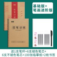 硬笔书法控笔训练字帖儿童初级练字小学生楷书入基础训练练字帖 基础版+进阶版性笔套餐