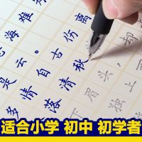 [15天端正字体]正楷书法凹练字帖贴本 豪华6本套装+30支笔芯 成人行书初高中小学生钢笔