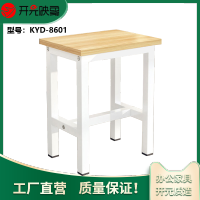 开元映象简约现代课桌凳学生凳培训凳工厂作业凳板式钢木凳KYD-8601